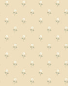 6972 Anemone Yellow and White Wallpaper by Boråstapeter