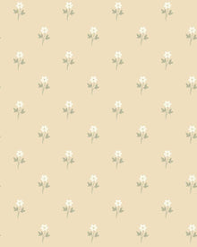 6972 Anemone Yellow and White Wallpaper by Boråstapeter