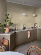 6972 Anemone Yellow and White Wallpaper by Boråstapeter