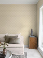 6972 Anemone Yellow and White Wallpaper by Boråstapeter
