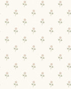 6973 Anemone Pink and White Wallpaper by Boråstapeter