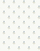 6974 Anemone Blue and White Wallpaper by Boråstapeter