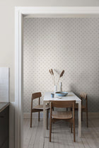 6974 Anemone Blue and White Wallpaper by Boråstapeter
