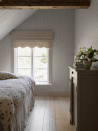 6974 Anemone Blue and White Wallpaper by Boråstapeter