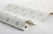 6974 Anemone Blue and White Wallpaper by Boråstapeter