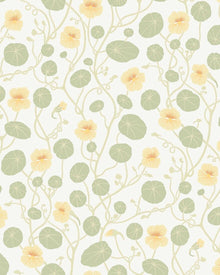 6975 Krasse Yellow and White Wallpaper by Boråstapeter