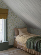 6975 Krasse Yellow and White Wallpaper by Boråstapeter
