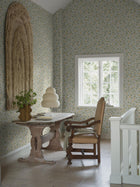6975 Krasse Yellow and White Wallpaper by Boråstapeter