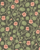 6976 Krasse Green and Red Wallpaper by Boråstapeter
