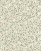 6977 Klöver Beige and Green Wallpaper by Boråstapeter