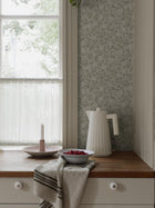 6977 Klöver Beige and Green Wallpaper by Boråstapeter