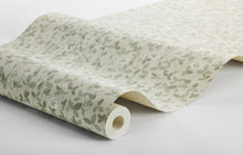 6977 Klöver Beige and Green Wallpaper by Boråstapeter