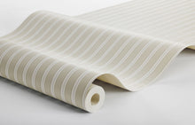 6979 Pärlrand Beige and White Wallpaper by Boråstapeter