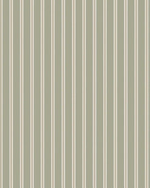 6980 Pärlrand Green and Beige Wallpaper by Boråstapeter