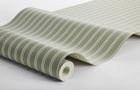 6980 Pärlrand Green and Beige Wallpaper by Boråstapeter