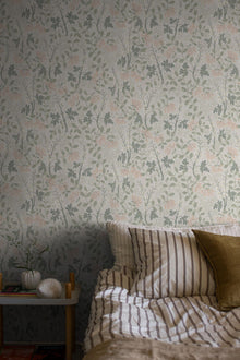 6983 Trädgårdsfröjd Pink and Multi Wallpaper by Boråstapeter