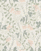 6983 Trädgårdsfröjd Pink and Multi Wallpaper by Boråstapeter