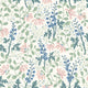 Trädgårdsfröjd Multi and White Österlen Wallpaper by Boråstapeter