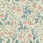 6985 Trädgårdsfröjd Multi and Beige Wallpaper by Boråstapeter