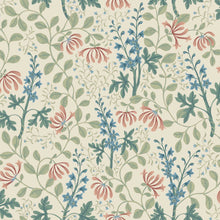 6985 Trädgårdsfröjd Multi and Beige Wallpaper by Boråstapeter