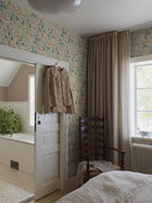 6985 Trädgårdsfröjd Multi and Beige Wallpaper by Boråstapeter
