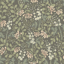 6986 Trädgårdsfröjd Green and Multi Wallpaper by Boråstapeter