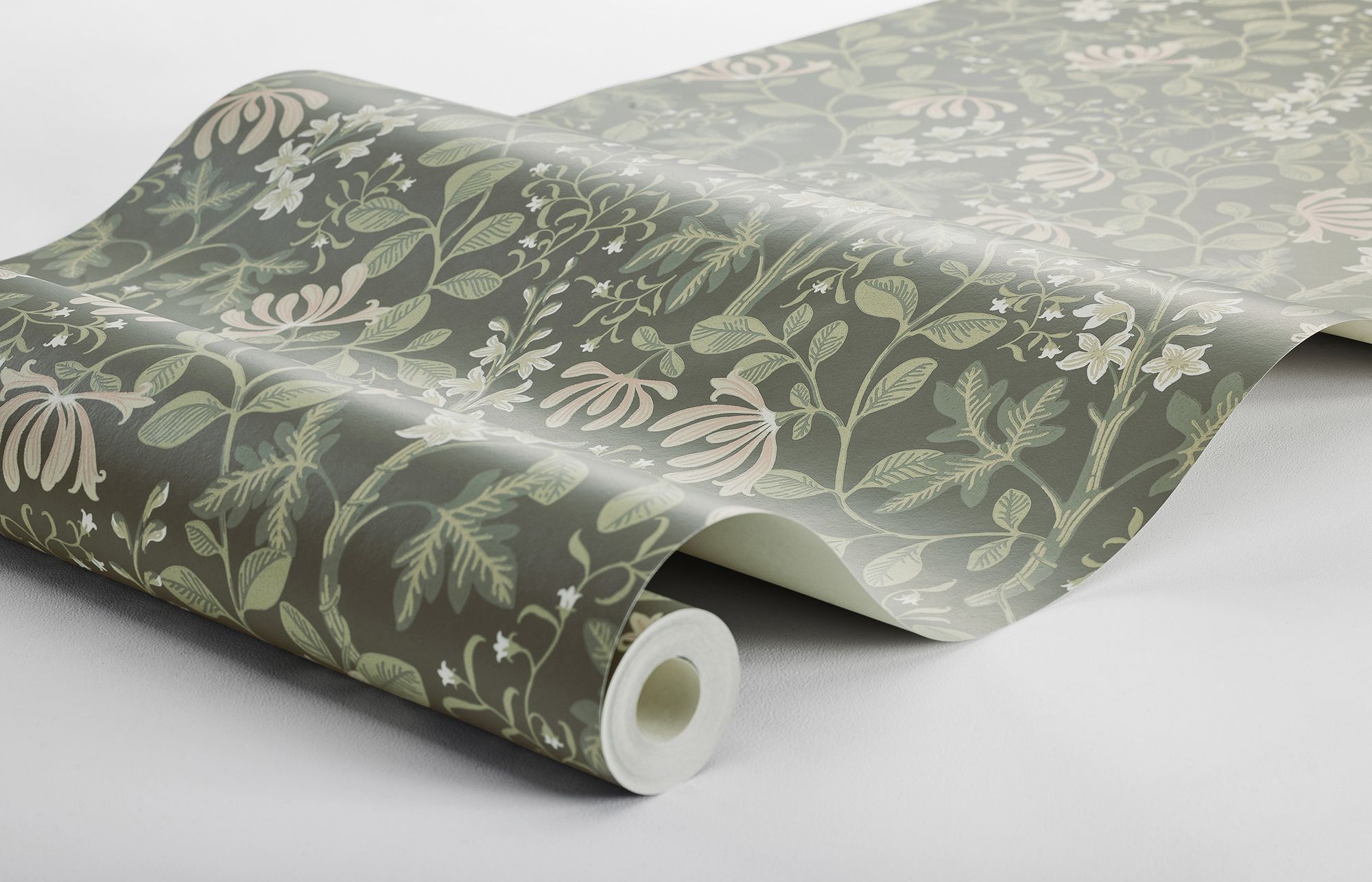 6986 Trädgårdsfröjd Green and Multi Wallpaper by Boråstapeter