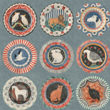 BW45126/5 Robina's Dinner Party Kit Kemp Wallpaper By GP & J Baker