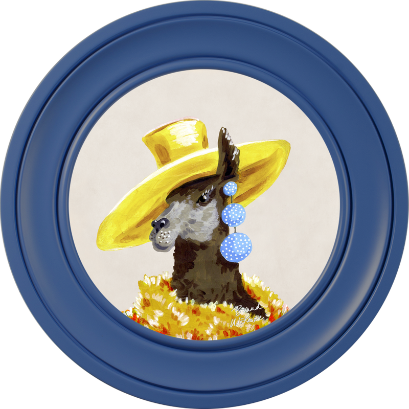 Fine China Lily on Chalk White Framed Art Prints by Brand McKenzie