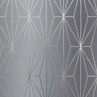 703014 Kayla Grey and Gunmetal Wallpaper By Muriva