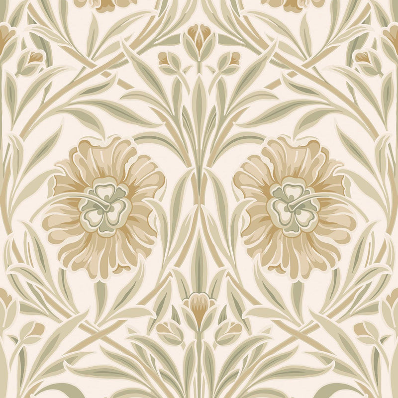 70370100 Isadora Ivoire/Amande Wallpaper by Casamance