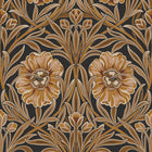 70370406 Isadora Noir/Doré Wallpaper by Casamance