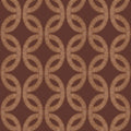 Etienne Bordeaux/Cuivré Isadora Wallpaper by Casamance