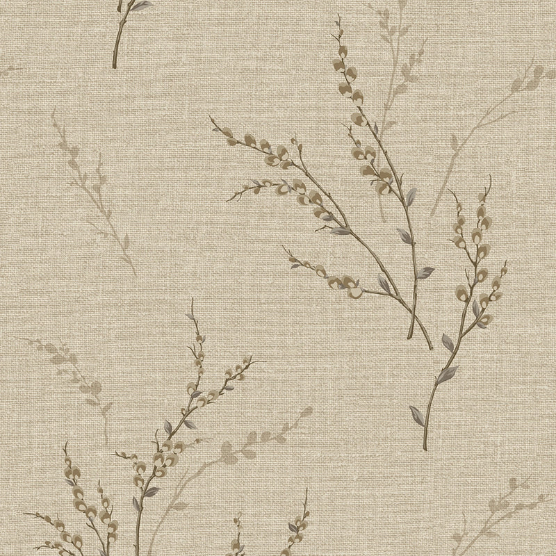 7151  GB7151  Carmella Beige Wallpaper by Belgravia