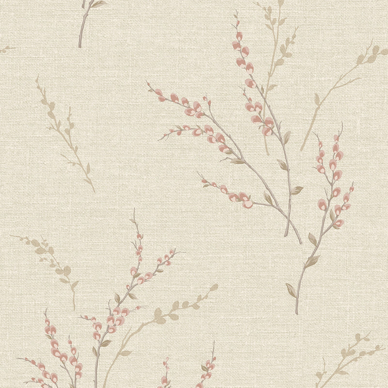 7153 GB7153 Carmella Pink Wallpaper by Belgravia