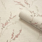 7153 GB7153 Carmella Pink Wallpaper by Belgravia