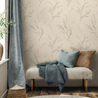 7156 GB7156 Carmella Blue Wallpaper by Belgravia