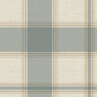 7157  GB7157 Carmella Check Blue Wallpaper by Belgravia