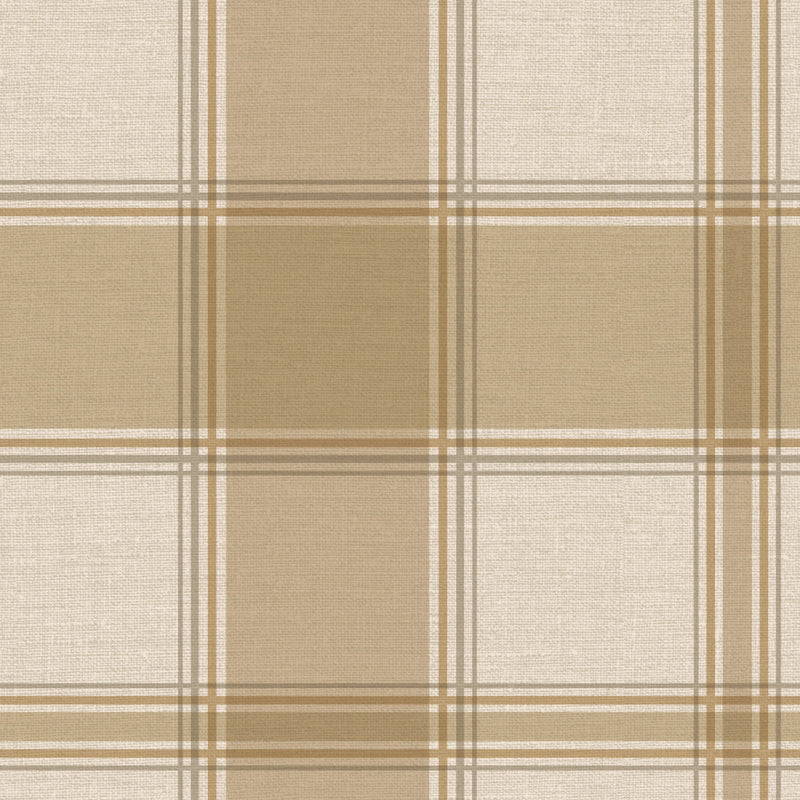 7158 GB7158 Carmella Check Cream / Sand Wallpaper by Belgravia