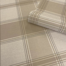 7160  GB7160 Carmella Check Beige Wallpaper by Belgravia