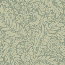 720 Florence Floral Leaf Green Wallpaper by Belgravia