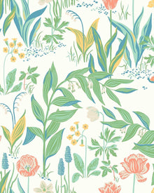 7218 Spring Garden Icons Wallpaper by Boråstapeter