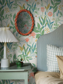 7218 Spring Garden Icons Wallpaper by Boråstapeter