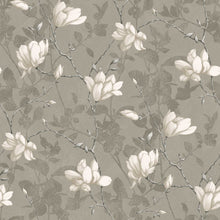 7227 Lily Tree Dark Grey and Beige Adorn Wallpaper by Boråstapeter