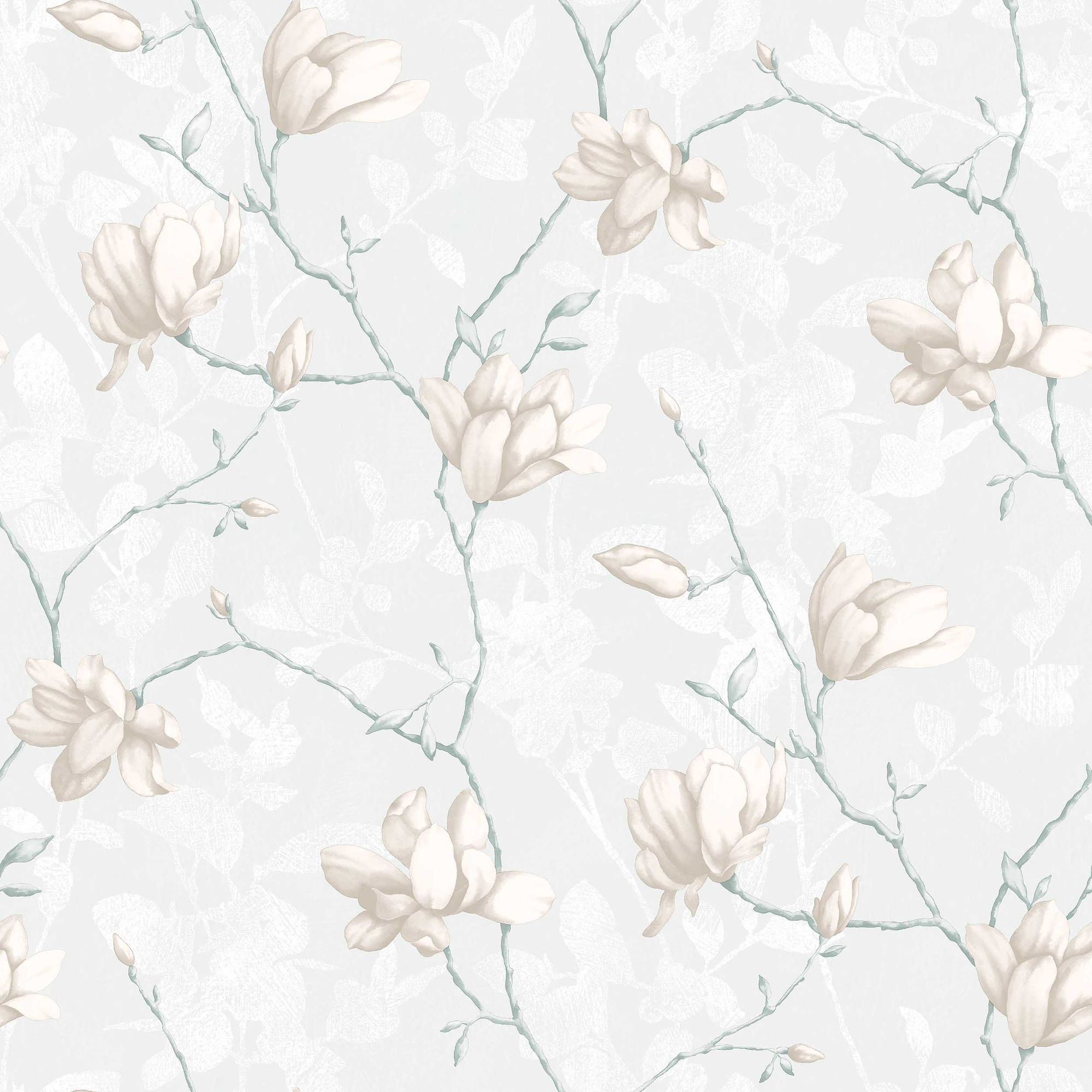 7229 Lily Tree White Adorn Wallpaper by Boråstapeter