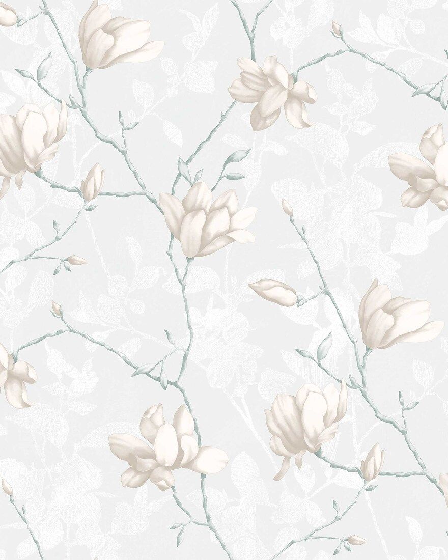 7229 Lily Tree White Adorn Wallpaper by Boråstapeter