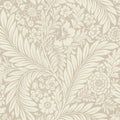 Florence Floral Leaf Natural Wallpaper by Belgravia
