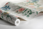 7235 Carnation Garden Multi and White Wallpaper by Boråstapeter