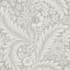 723 Florence Floral Leaf Grey Wallpaper by Belgravia