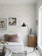 7260 Mirage Light White Graphics Wallpaper by Boråstapeter